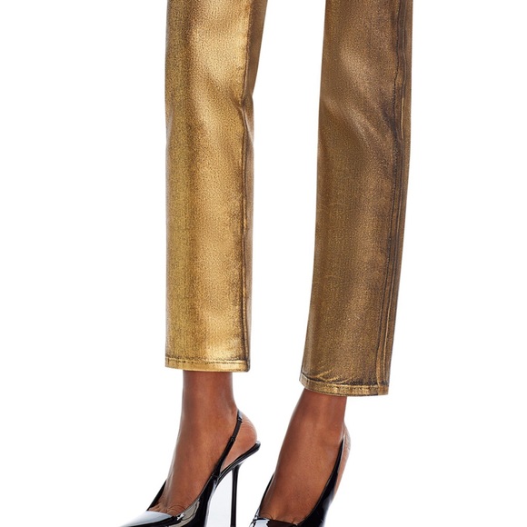 NWT ❤️FRAME Le High Straight. jeans gold chrome sz 27in Bloomingdale’s
❤️offers - Picture 14 of 16